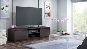 Shoptop TV stolek KARO RTV LCD 140 tmavě hnědý