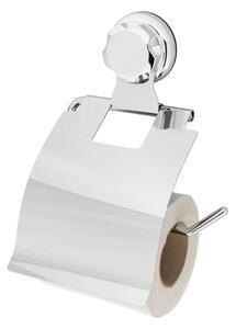 Samodržící kovový držák na toaletní papír ve stříbrné barvě Bestlock Bath – Compactor