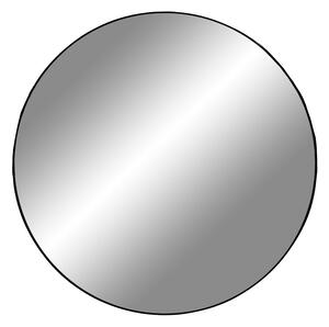 House Nordic Zrcadlo, ocel, černá, ø60 cm (Černá)