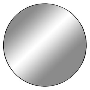 House Nordic Zrcadlo, ocel, černá, ø80 cm (Černá)