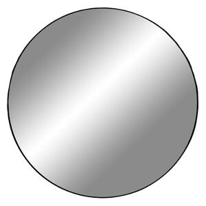 House Nordic Zrcadlo, ocel, černá, ø100 cm (Černá)