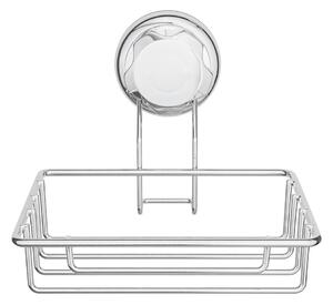 Samodržící ocelová mýdlenka ve stříbrné barvě Bestlock Bath – Compactor
