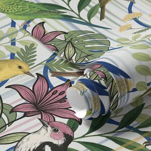 Tapety Ptáci v palmovém skleníku, Tapety zvířata, Tapety ptáci, a00887 : uwalls.cz