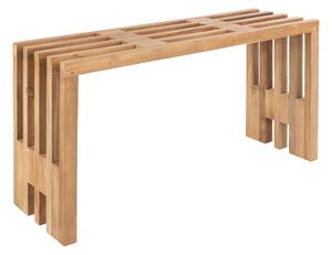 House Nordic Lavice z teakového dřeva, příroda, 90x30x49 cm (Přírodní)
