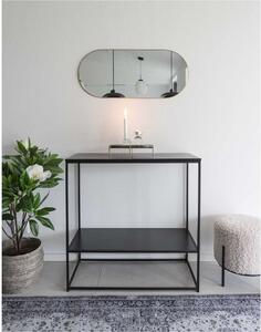 House Nordic Jersey Mirror Oval (Oválné zrcadlo s rámem mosazného vzhledu 35x80 cm)