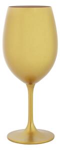 Zlatá sklenice na víno 350 ml