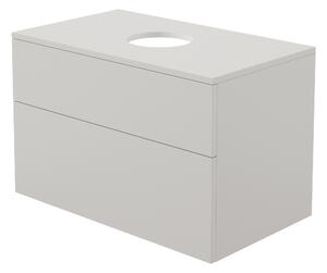 Deante Prizma, závěsná skříňka s pultovou deskou 800x470x520 mm, kašmír matný, DEA-SDI_KB81