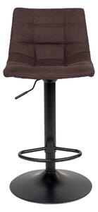 Nordic Experience Nastavitelná barová židle Meno tmavě hnědá/černá