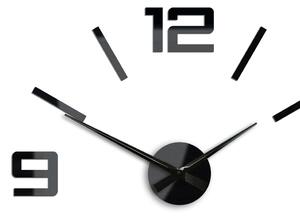 ModernClock 3D nalepovací hodiny Reden černé