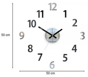 ModernClock Nástěnné hodiny Box černé