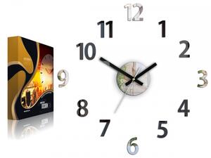 ModernClock Nástěnné hodiny Box černé