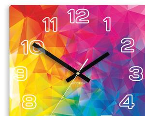 ModernClock Nástěnné hodiny Emotions barevné