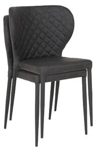 House Nordic Jídelní židle Pisa (Židle v tmavě šedé barvě PU\nHN1221)