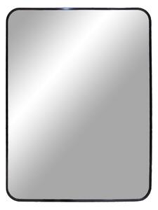 House Nordic Zrcadlo, hliníkové, černé, 50x70 cm (Černá)
