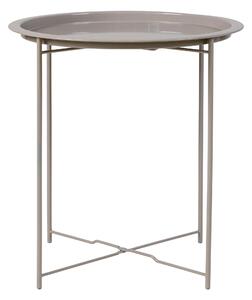 Béžově šedý odkládací stolek Bowl