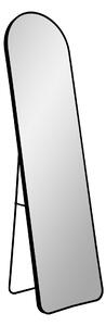 Černé stojací zrcadlo Vardar 40x150 cm