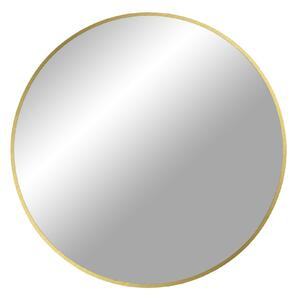 Nordic Experience Zlaté kulaté nástěnné zrcadlo Vardar 60 cm