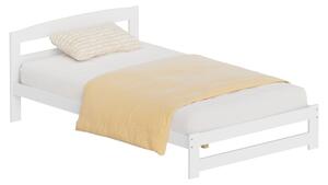 Jednolůžková postel 120 cm Aimar 1 (bílá) (s roštem)