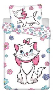 Povlečení Marie Cat Floral 140x200, 70x90 cm