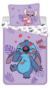 Povlečení Lilo a Stitch Kiss 140x200, 70x90 cm