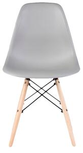 MODERNHOME Jídelní židle GoodHome Italiano 4 kusy - šedé