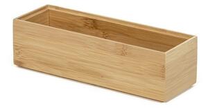 Organizér Compactor Bamboo Box 22,5 x 7,5 x 6,5 cm, přírodní dřevo