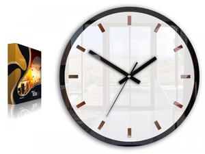 ModernClock Nástěnné hodiny Rolo bílé