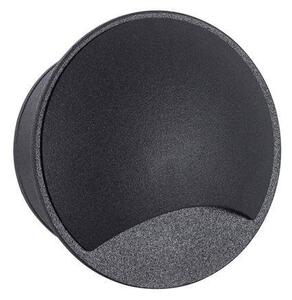 NV 9944141 Venkovní zapuštěné svítidlo do zdi JOYA černý hliník LED 3W 3000K 100-240V 21st. IP65 - NOVA LUCE