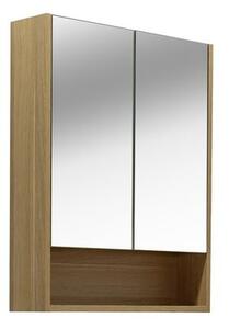 Zrcadlová skříňka Naturel Lucca 60x75 cm lamino dub LUCCA60CABD