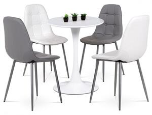 Jídelní stůl pr.60x72 cm bílá barva DT-560 WT