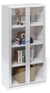 Kancelářská knihovna Houseland Prime Core 01 80 cm bílá