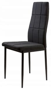 MODERNHOME Jídelní židle set 4 ks Sydney černé