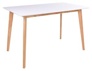 House Nordic Jídelní stůl, bílý a přírodní\n70x120xv75 cm (Bílý)