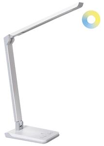 LED stolní lampa PICTOR se stmívačem Bílá