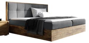 Manželská postel ISABELA, 180x200, dub lancelot/faro 4