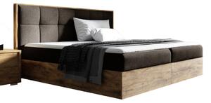 Manželská postel ISABELA, 120x200, dub lancelot/faro 5