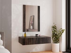 Toaletní stolek se zrcadlem Ostani, Barva: Ořech warmia Mirjan24 5903211348129