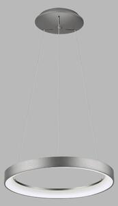 Led2 Závěsné LED svítidlo BELLA SLIM P-Z ø 48 cm Barva: Matný nikl, Teplota světla: 2700K/3000K/4000K, Stmívání, řízení: ON/OFF (bez stmívání)