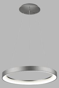 Led2 Závěsné LED svítidlo BELLA SLIM P-Z ø 58 cm Barva: Matný nikl, Teplota světla: 2700K/3000K/4000K, Stmívání, řízení: ON/OFF (bez stmívání)