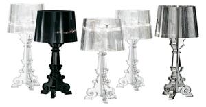 Kartell designové stolní lampy Bourgie - chromovaná