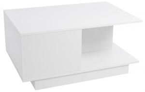 Tutumi Konferenční stolek s úložným prostorem bílý