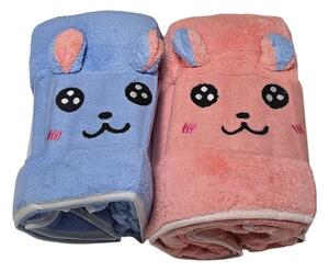 Osuška mikroplyš HOMA CUTE pink + blue 2 kusy 70x140 cm Osuška mikroplyš HOMA CUTE pink + blue 2 kusy 70x140 cm - 70x140 cm