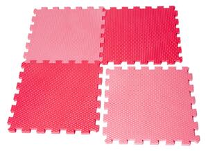 Pěnové puzzle podlaha Minideckfloor 31 Růžová