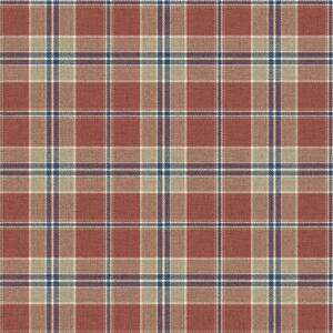 Tapeta Inveraray, červená, modrá, CA10901, Carl Robinson Edition 24 The Highlands