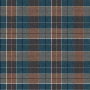 Tapeta Melrose, modro-hnědá, CA10512, Carl Robinson Edition 24 The Highlands