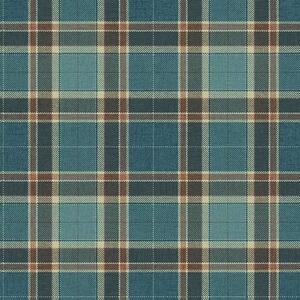 Tapeta Stirling, modrá, červená, CA10412, Carl Robinson Edition 24 The Highlands