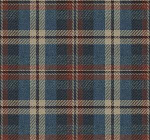 Tapeta Dundee, červená, béžová, CA10101, Carl Robinson Edition 24 The Highlands