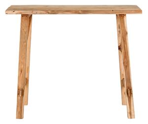 House Nordic Konzolový stolek Girona z teakového dřeva (Konzolový stolek z teakového dřeva\n\90x30xh80 cm)