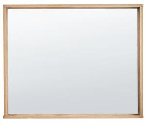 Zrcadlo ROSELL 80 cm 65 cm Světle hnědá