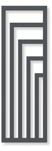 Terma Angus V 1300x440 vodní radiátor Metallic Black ZX